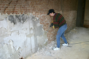 stucwerk verwijderen